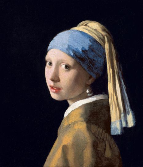 Johannes Vermeer girl with pearl earring 1665